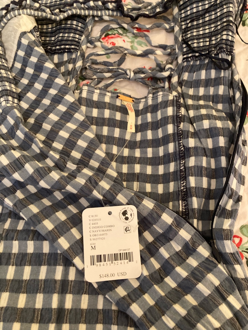 Free People Lucinda Plaid Midi Dress - Picture 9 of 10